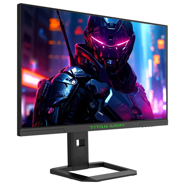 TITAN ARMY P2710S 27” gamer monitor, 2K QHD IPS, 240Hz, 1ms, HDR400, Adaptive-Sync, állítható talp, falra szerelhető