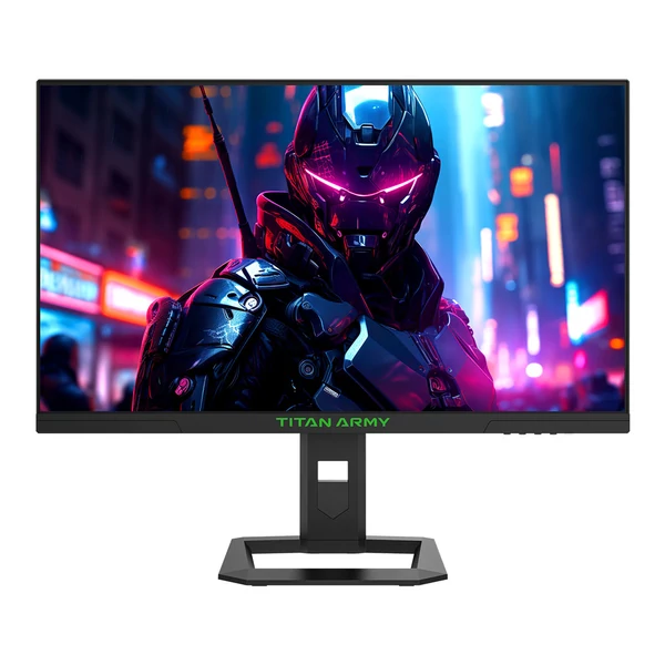 TITAN ARMY P2710S 27” gamer monitor, 2K QHD IPS, 240Hz, 1ms, HDR400, Adaptive-Sync, állítható talp, falra szerelhető