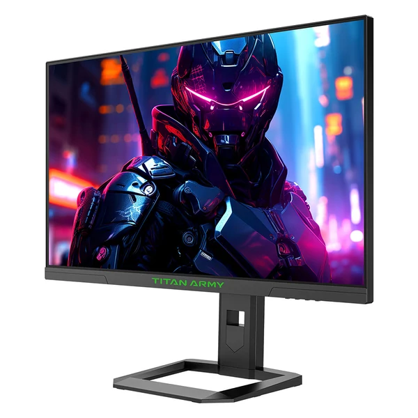TITAN ARMY P2710S 27” gamer monitor, 2K QHD IPS, 240Hz, 1ms, HDR400, Adaptive-Sync, állítható talp, falra szerelhető