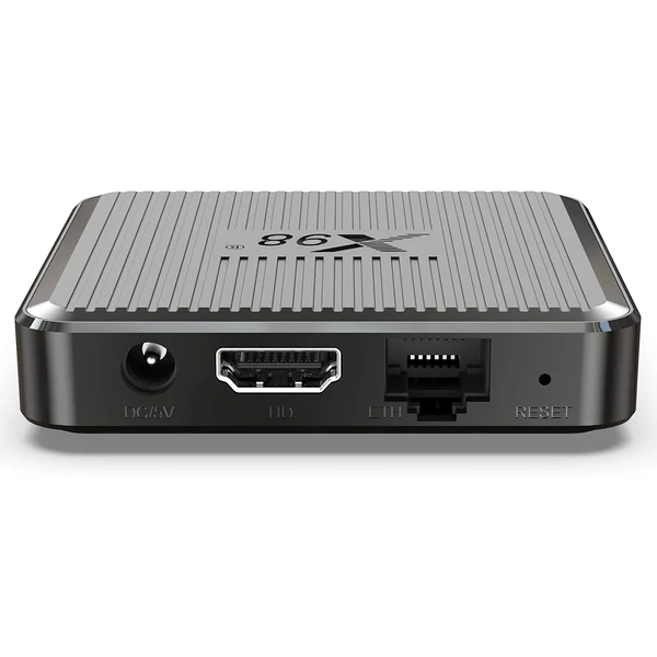 X98Q TV Box Android 11, Amlogic S905W2, 4 magos, 2GB RAM, 16GB tárhely, 2.4G/5G WiFi, 4K AV1 médialejátszó