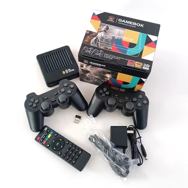 G11 Pro játékkonzol, 30 000 játék, 256GB kártya, Android 9.0, Amlogic S905X3, 16GB eMMC, 5G WiFi