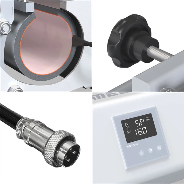 Mecpow MP-30 30 uncia hőprésgép bögrékhez és tumblerekhez
