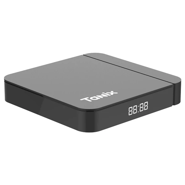 TANIX W2 TV Box Android 11, 4GB RAM 64GB ROM, Amlogic S905W2, Cortex A53, Dual WiFi médialejátszó
