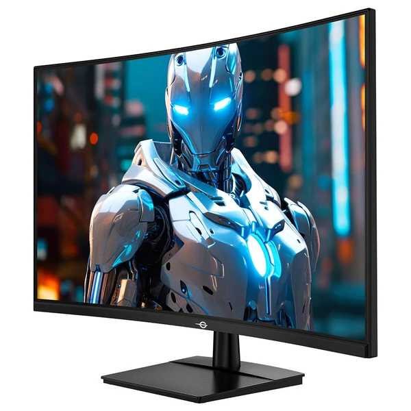 TITAN ARMY C32C1S 31,5" ívelt gamer monitor, 2K QHD, 260Hz, 1ms, HDR10, Adaptive Sync, alacsony kékfény