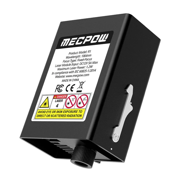 Mecpow R1 1064nm 1.2W infravörös lézermodul M1 / X3 sorozatú lézergravírozóhoz