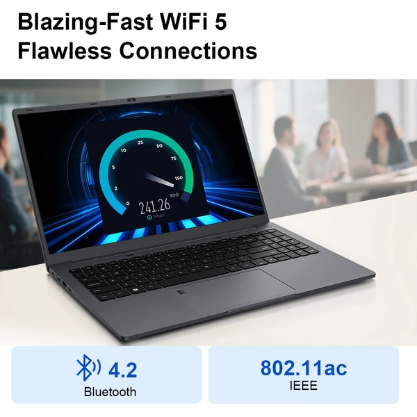 Ninkear A15 Air laptop, 15.6" FHD, AMD Ryzen 5 3500U, 16GB RAM, 512GB SSD, WiFi5, Type-C, HDMI, ujjlenyomat-olvasó