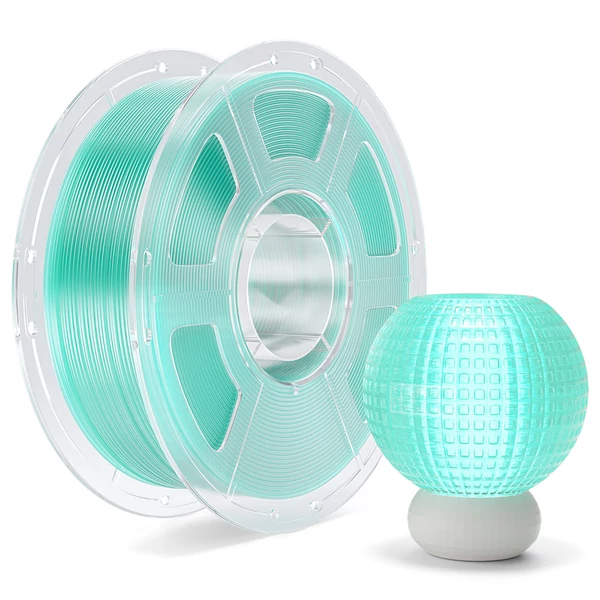 12kg Mecpow nagy sebességű PETG filament – világoskék, rózsaszín, lila, átlátszó, szürke, kék, cián, piros, sárga, fekete