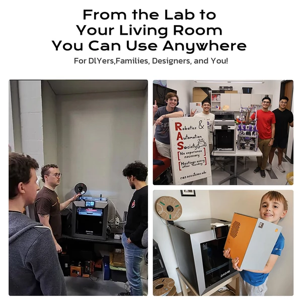 QIDI TECH Q2 3D nyomtató – nagy pontosság, 370°C fúvóka, AI kamera, 270×270×256 mm térfogat, PLA/ABS/PETG/TPU és haladó anyagokhoz