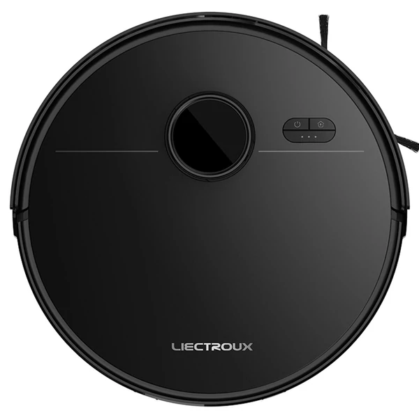 Liectroux M70 Pro Lidar robotporszívó, önürítős dokkolóval, erős szívóerővel, hosszú üzemidővel, okos vezérléssel - fekete