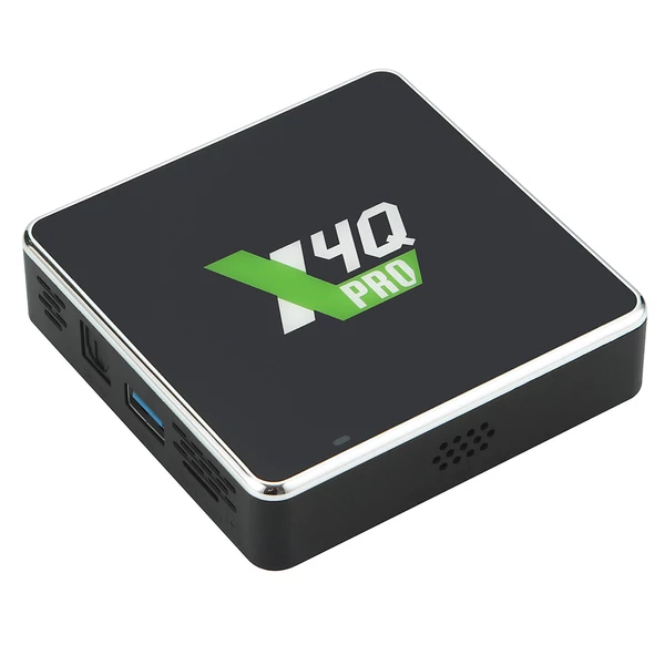 X4Q PRO Android 11 TV Box, Amlogic S905X4, 8K HDR, 4GB/32GB, Dual WiFi, Bluetooth 5.1, Gigabit LAN médiabox
