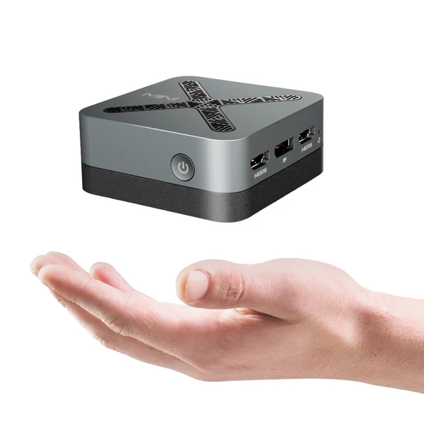 MINIX NEO Z97 Mini PC, Intel N97, 12GB RAM, 512GB SSD, WiFi 6, BT 5.2, 4K Tripla kijelző, USB3.2, RJ45, aktív hűtés