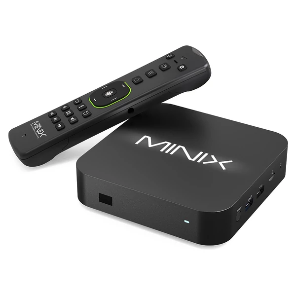 MINIX U8K-Ultra 8K Android médialejátszó 8GB RAM, 128GB tároló, Android 11, WiFi 6, Bluetooth 5.2, AI képjavító, Dolby Vision