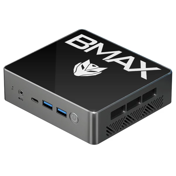 BMAX B4 Turbo Mini PC, Intel Twin Lake N150, 4 mag 3.6GHz, 16GB RAM, 1TB SSD, 4K tripla kijelző, WiFi5, BT5, Linux támogatás