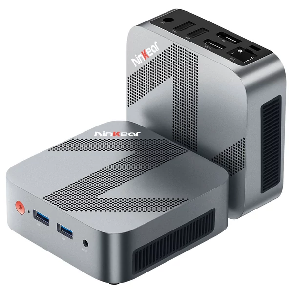 Ninkear MBOX 11 Mini PC, Intel N150 4 mag 3.6GHz, 16GB RAM, 512GB SSD, 4K Dual HDMI+DP kijelző, WiFi5, BT5, USB, RJ45