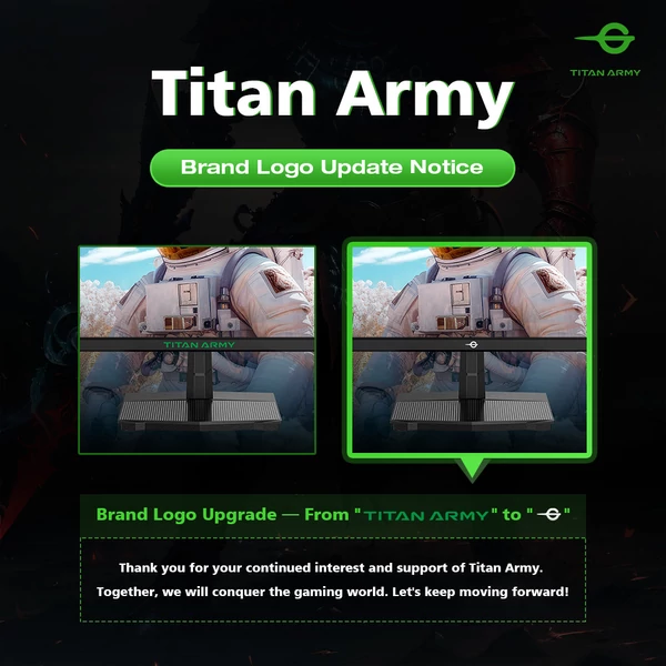 TITAN ARMY P2510S PLUS 24.5" gamer monitor, 2K QHD 240Hz IPS, HDR500, állítható állvány, Adaptive-Sync, szemkímélő mód