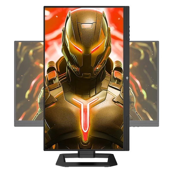 TITAN ARMY P2510S PLUS 24.5" gamer monitor, 2K QHD 240Hz IPS, HDR500, állítható állvány, Adaptive-Sync, szemkímélő mód