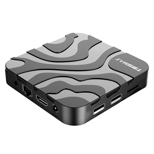 T95 MAX TV Box Android 12, Allwinner H618, 4GB RAM, 64GB tárhely, 2.4G+5G WiFi, Bluetooth 5.0 médialejátszó