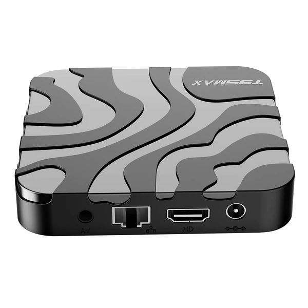 T95 MAX TV Box Android 12, Allwinner H618, 4GB RAM, 64GB tárhely, 2.4G+5G WiFi, Bluetooth 5.0 médialejátszó
