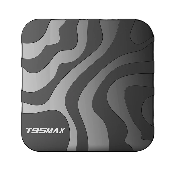 T95 MAX TV Box Android 12, Allwinner H618, 4GB RAM, 64GB tárhely, 2.4G+5G WiFi, Bluetooth 5.0 médialejátszó