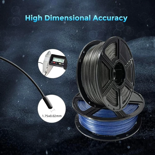 Flashforge Galaxy PLA 3D nyomtató filament 1kg - Galaxis Szürke