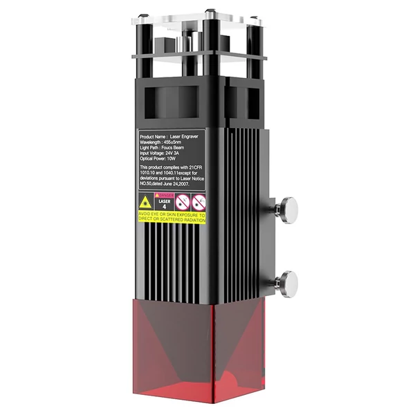 Creality 24V 10W lézermodul vezérlődoboz készlet Ender-3/CR-10 Mini és Neo, S1 3D nyomtatókhoz