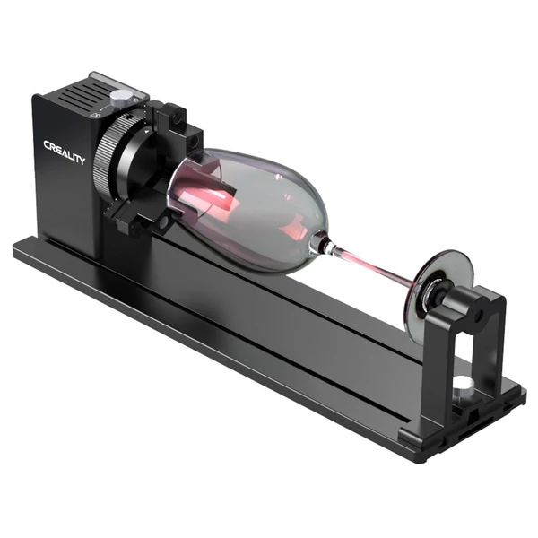Creality Rotary Kit Pro ívelt felülethez, kizárólag Creality lézerekkel kompatibilis