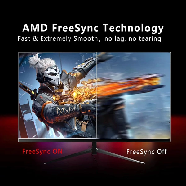 FYHXele FY27QHM2 27" QHD IPS monitor, 170Hz, 1ms, FreeSync, 100% sRGB, HDMI/DP, dönthető, VESA kompatibilis