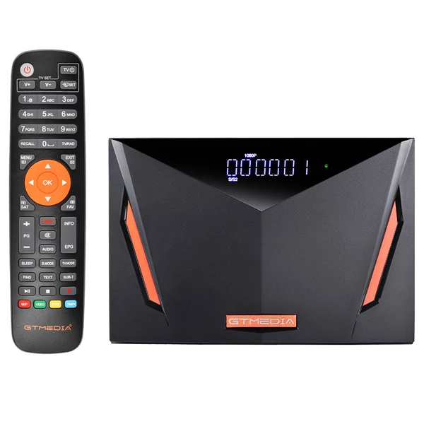 GTMEDIA V8 UHD 4K műholdvevő, DVB-S/S2/S2X, DVB-T/T2/ISDB-T/Kábel/ATSC, beépített WiFi, CA kártya támogatás