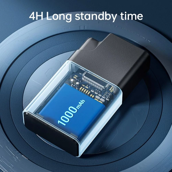 ANESOK W500 hordozható WiFi endoszkóp kamera, 2K/1080P kép, 6 LED, IP67 vízálló, 1m kábel, 4 óra üzemidő