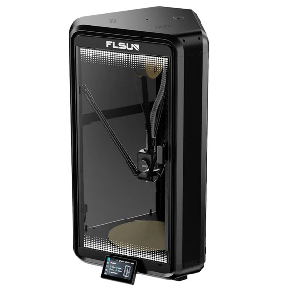 FLSUN T1 Pro 1000mm/s Ultragyors Delta 3D nyomtató, 260×260×330mm, CPAP turbó ventilátor, AI érzékelés, 300℃ magas hőfokú hotend