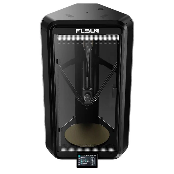 FLSUN T1 Pro 1000mm/s Ultragyors Delta 3D nyomtató, 260×260×330mm, CPAP turbó ventilátor, AI érzékelés, 300℃ magas hőfokú hotend