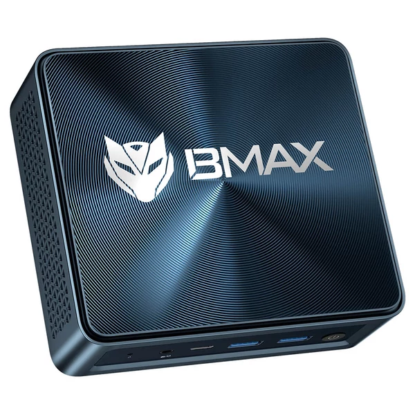 BMAX B9 Plus Mini PC – Intel Core i5-1250P, 24GB RAM, 512GB SSD, 4K tripla kijelző, WiFi 6, BT 5.2, kompakt hűtés