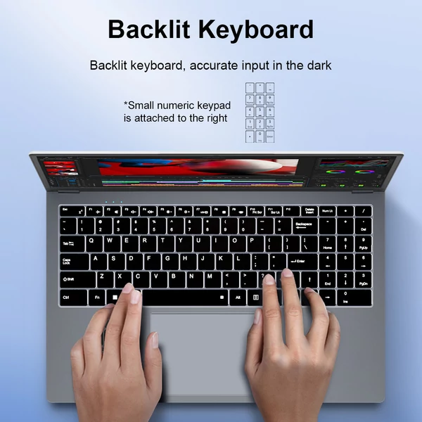 Ninkear YBOOK15 2 az 1-ben laptop, 15.6” érintőképernyő, Ryzen 3, 16GB RAM, 512GB SSD, 360° forgatható kijelző