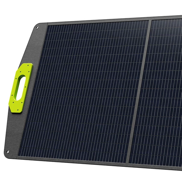 FOSSiBOT SP200 (Új) 200W összecsukható napelem, 23,4% hatékonyság, ETFE bevonat, állítható támasz, otthonra, lakóautóhoz, kempinghez, áramszünetre – Zöld