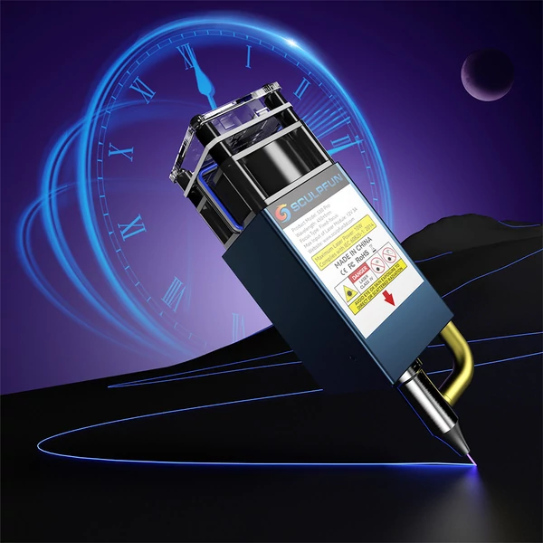 SCULPFUN S30 Pro 10W lézer modul készlet gravírozáshoz és vágáshoz