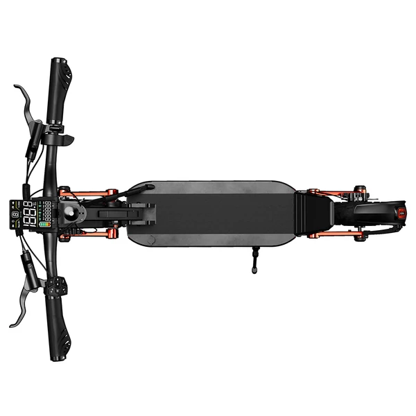 Joyor S10-S-Z elektromos roller, 10" terepgumi, 60V 18Ah, 2×1000W motor, 70-85 km hatótáv, 120 kg teherbírás, hidraulikus fék, LED kijelző