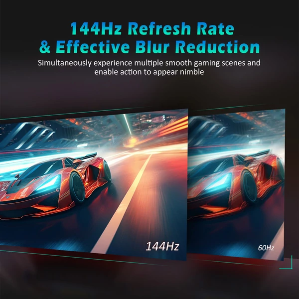 TITAN ARMY C49SHC 49” ívelt gaming monitor, 144Hz, 32:9 ultraszéles, 3840×1080, USB-C, HDMI, PBP/PIP, Adaptive-Sync, 65W töltés