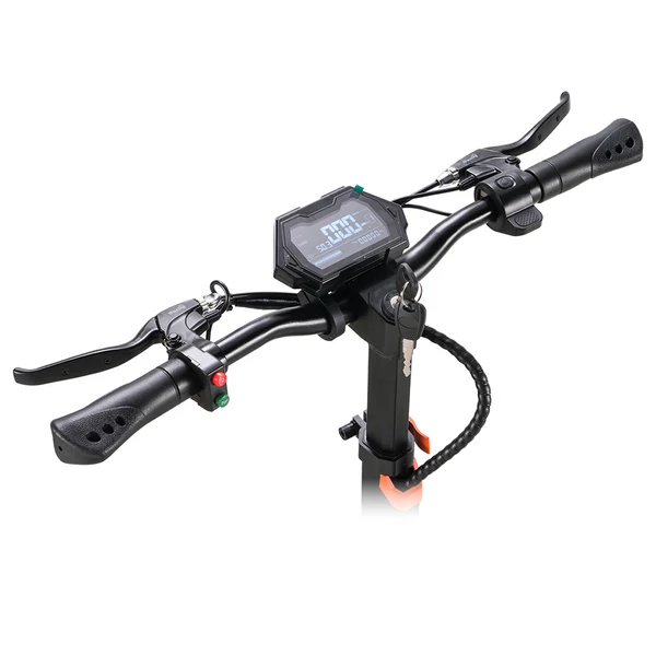 TWOFISH V5 MAX elektromos roller üléssel, 800W motor, 48V 18Ah akku, 45km/h, 45km hatótáv, tárcsafék, dupla felfüggesztés, LCD kijelző
