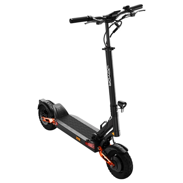 Joyor T10 elektromos roller, 2×1000W motorral, 60V 18Ah akkumulátorral, 60 km/h sebesség, 75 km hatótáv, hidraulikus fékek és rugózás