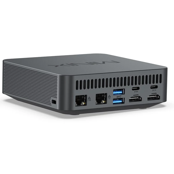 MINIX NGC N713 Mini PC, Intel Core i7-13620H, 32GB RAM, 1TB SSD, 4K kijelző támogatás, WiFi 6, Bluetooth 5.2, üzleti mini számítógép