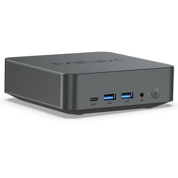 MINIX NGC N713 Mini PC, Intel Core i7-13620H, 32GB RAM, 1TB SSD, 4K kijelző támogatás, WiFi 6, Bluetooth 5.2, üzleti mini számítógép