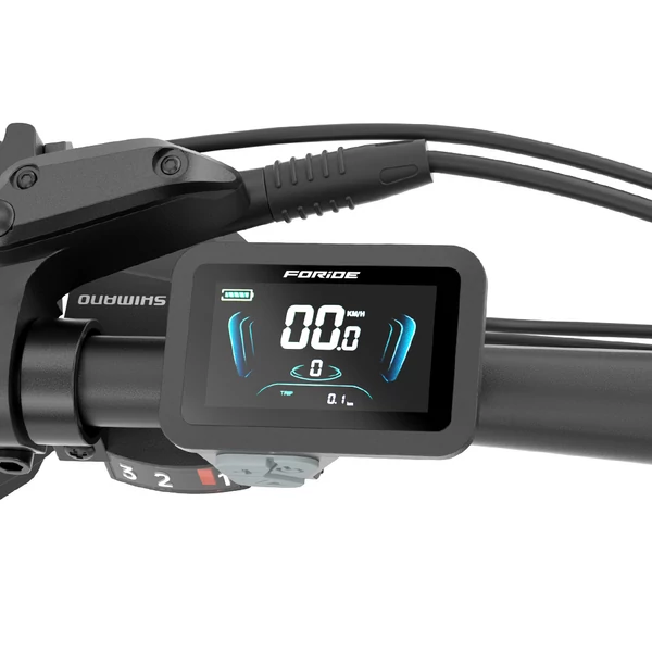 Foride Xtremer 2 elektromos kerékpár, 250W motor, 36V 15.6Ah akkumulátor, 27.5” gumik, 25km/h sebesség, 120km hatótáv, Shimano 24 fokozat