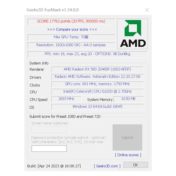 SOYO AMD Radeon RX580 videokártya, 8GB GDDR5, 256bit, HDMI+DP+DVI, dupla ventilátor, PC gamer grafikus kártya