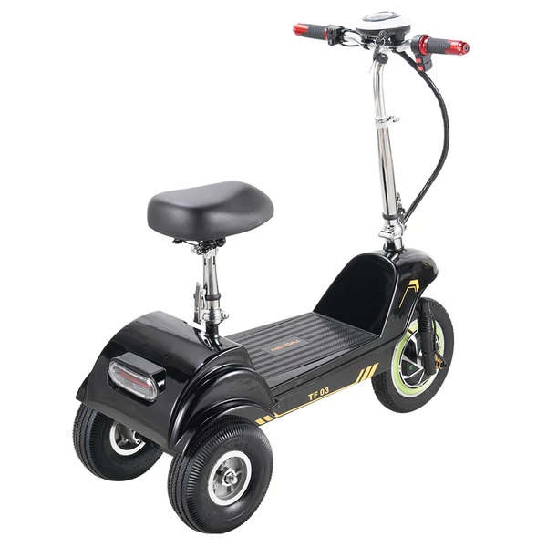 TWOFISH TF03 Elektromos Roller Levehető Üléssel – 350W, 48V/15Ah, 30km Hatótáv, Max. 28km/h - Narancs