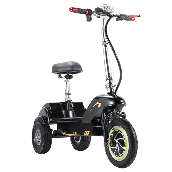 TWOFISH TF03 Elektromos Roller Levehető Üléssel – 350W, 48V/15Ah, 30km Hatótáv, Max. 28km/h - Narancs
