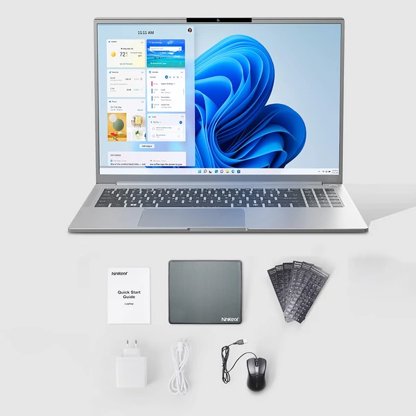 Ninkear N16 Pro Laptop (16", 2.5K IPS 120Hz), i7-13620H (10 mag), 32GB RAM, 1TB SSD, WiFi 6, Face Unlock, Type-C