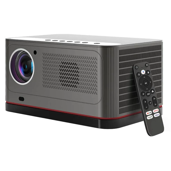 ETOE Whale Pro 1500 ANSI projektor, Netflix & Android TV, natív 1080P, 4K, autofókusz, 2×10W hangszóró, Wi-Fi