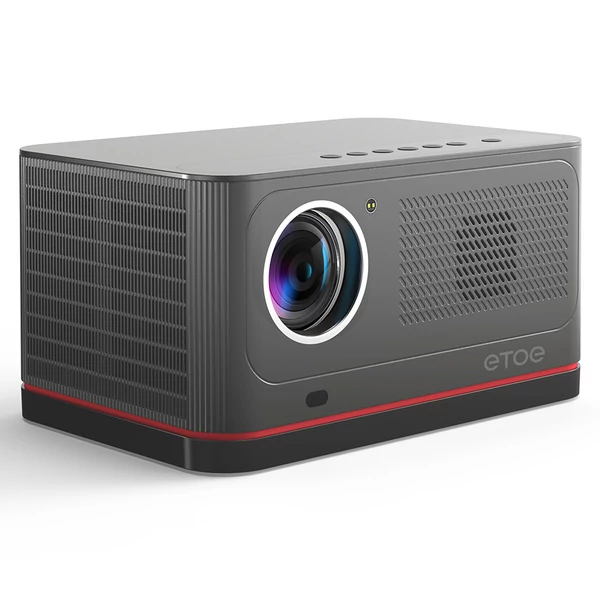 ETOE Whale Pro 1500 ANSI projektor, Netflix & Android TV, natív 1080P, 4K, autofókusz, 2×10W hangszóró, Wi-Fi