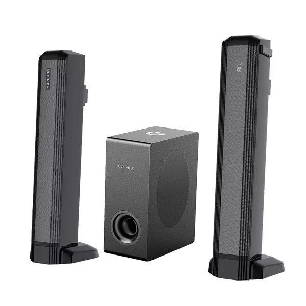 Ultimea Apollo S50 levehető soundbar mélynyomóval, Bluetooth 5.3, állítható basszus, 3 EQ mód