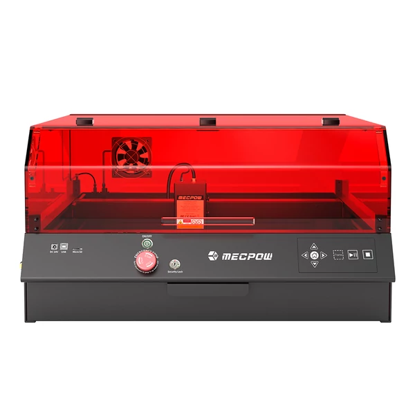 Mecpow X4 Pro 22W FDA Class 1 lézervéső + P150 150W füstelszívó, profi gravírozáshoz